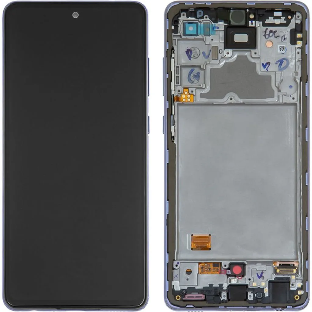 Samsung Galaxy A72 Tam Ekran SM-A725 Uyumlu Lcd Ekran Full