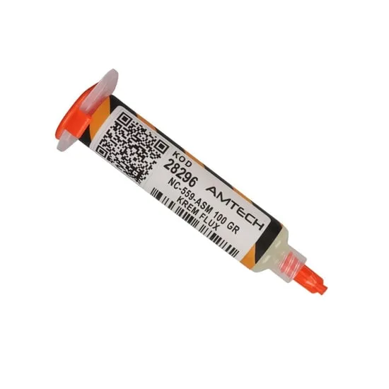 Amtech NC-559-ASM Şırınga Tip 10 ML Krem Lehim Flux