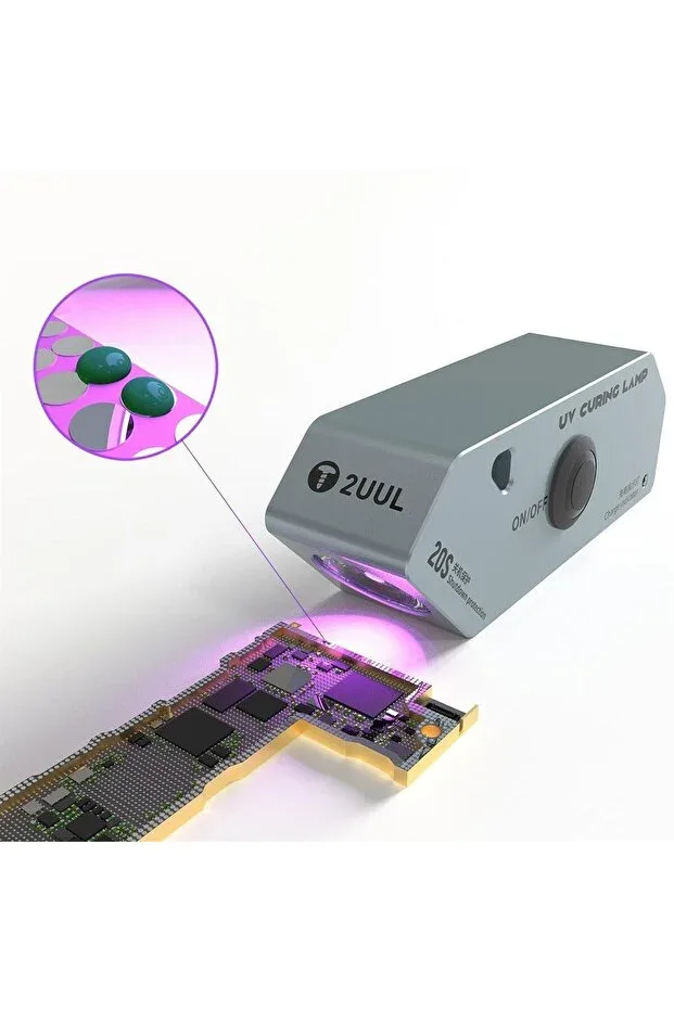 2uul SC05 Taşınabilir Yüksek Kapasiteli UV Kür Lambası - görsel 3