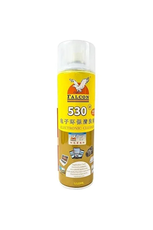 Falcon 530 Yağsız Kontak Oksit Temizleme Spreyi 550ML