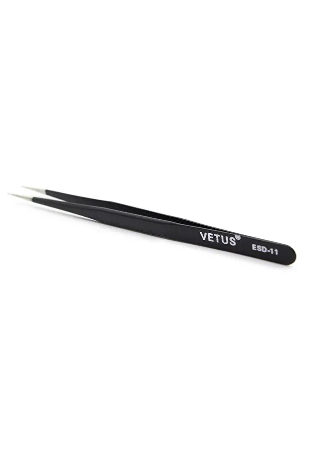Vetus İnce Uçlu Sivri Antistatik Cımbız ESD-11